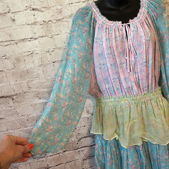 “LoveShackFancy” ” Fuji Sunrise Popover Dress - Picture 3 of 7